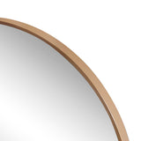 Bloomridge Circle Aluminum Alloy Framed Wall Mounted Mirror
