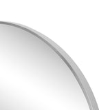 Bloomridge Circle Aluminum Alloy Framed Wall Mounted Mirror