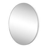 Bloomridge Circle Aluminum Alloy Framed Wall Mounted Mirror