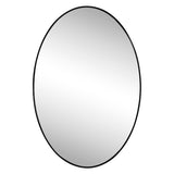 Sagegrove 24 in. W x 36 in. H Medium Oval Aluminum Alloy Framed Wall Mounted Mirror