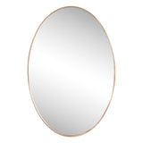 Sagegrove 24 in. W x 36 in. H Medium Oval Aluminum Alloy Framed Wall Mounted Mirror
