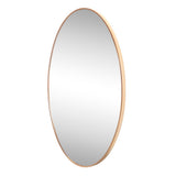Sagegrove 24 in. W x 36 in. H Medium Oval Aluminum Alloy Framed Wall Mounted Mirror