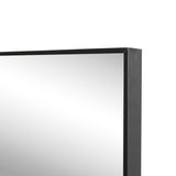 Virel 20 in. W x 59 in. H Large Rectangular Aluminum Alloy Framed Full-Length Wall Mounted Leaner Mirror