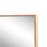 Virel 20 in. W x 59 in. H Large Rectangular Aluminum Alloy Framed Full-Length Wall Mounted Leaner Mirror