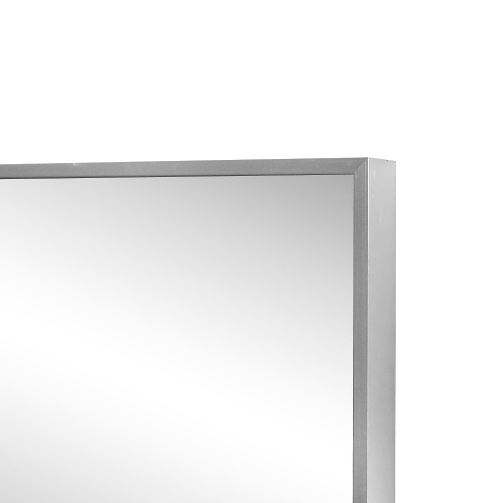 Virel 20 in. W x 59 in. H Large Rectangular Aluminum Alloy Framed Full-Length Wall Mounted Leaner Mirror