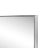 Virel 20 in. W x 59 in. H Large Rectangular Aluminum Alloy Framed Full-Length Wall Mounted Leaner Mirror