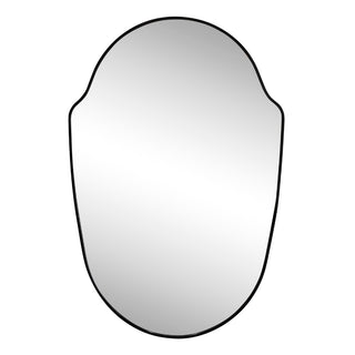 Auralith 24 in. W x 36 in. H Medium Shield Aluminum Alloy Framed Wall Mounted Mirror