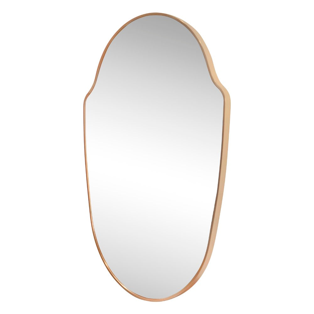 Auralith 24 in. W x 36 in. H Medium Shield Aluminum Alloy Framed Wall Mounted Mirror