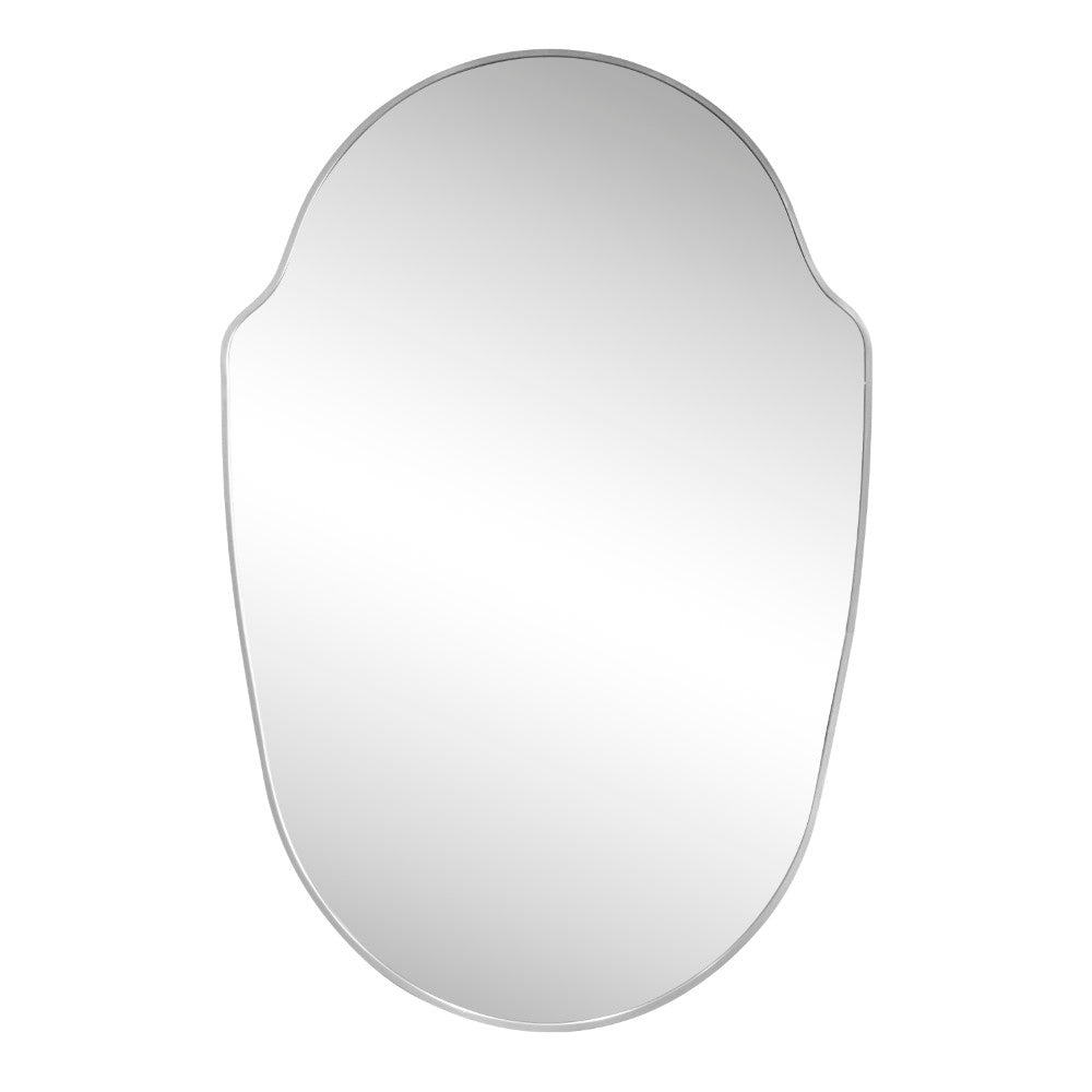 Auralith 24 in. W x 36 in. H Medium Shield Aluminum Alloy Framed Wall Mounted Mirror