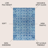Istanbul Moroccan HYPE Boho Vintage Area Rug