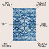 Sparta Moroccan HYPE Boho Vintage Area Rug