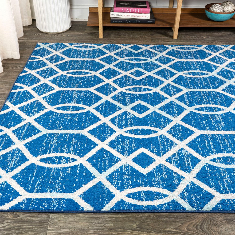 Perseus Asilah Ogee Fretwork Area Rug