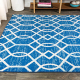 Perseus Asilah Ogee Fretwork Area Rug