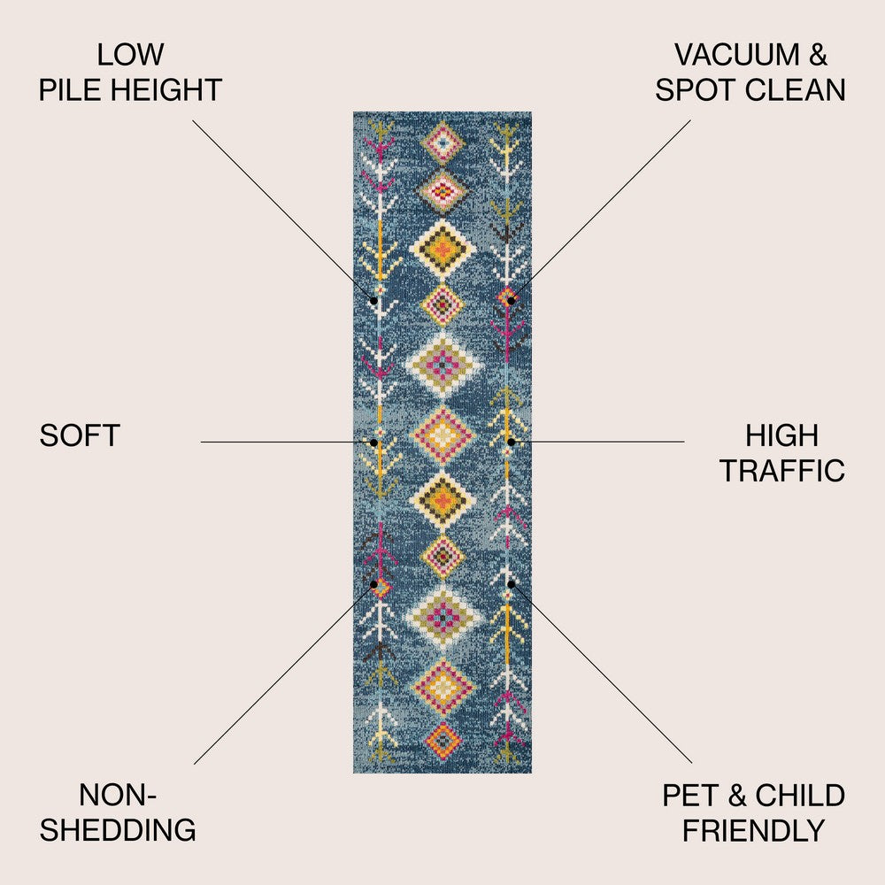 Grus Tribal Love Geometric Area Rug