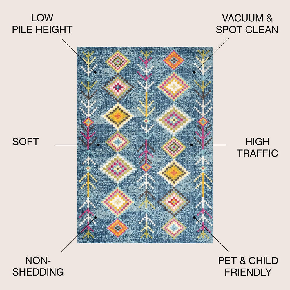 Grus Tribal Love Geometric Area Rug