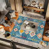Grus Tribal Love Geometric Area Rug