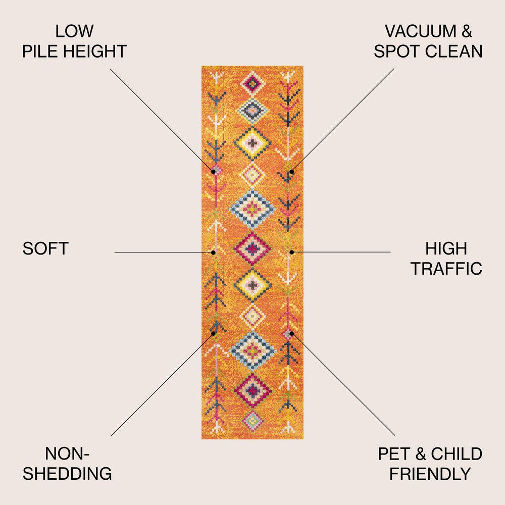 Grus Tribal Love Geometric Area Rug