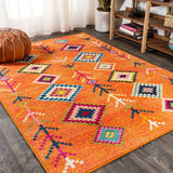 Grus Tribal Love Geometric Area Rug