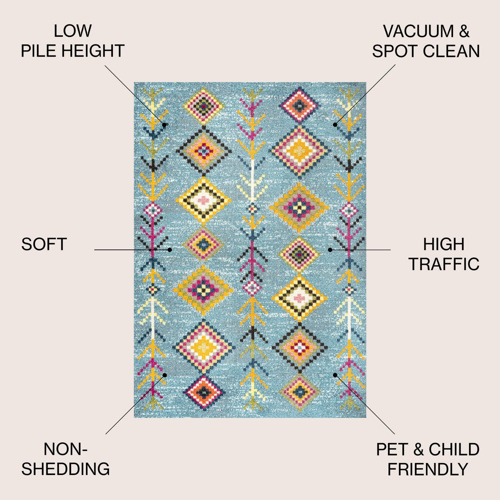 Grus Tribal Love Geometric Area Rug
