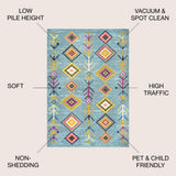 Grus Tribal Love Geometric Area Rug