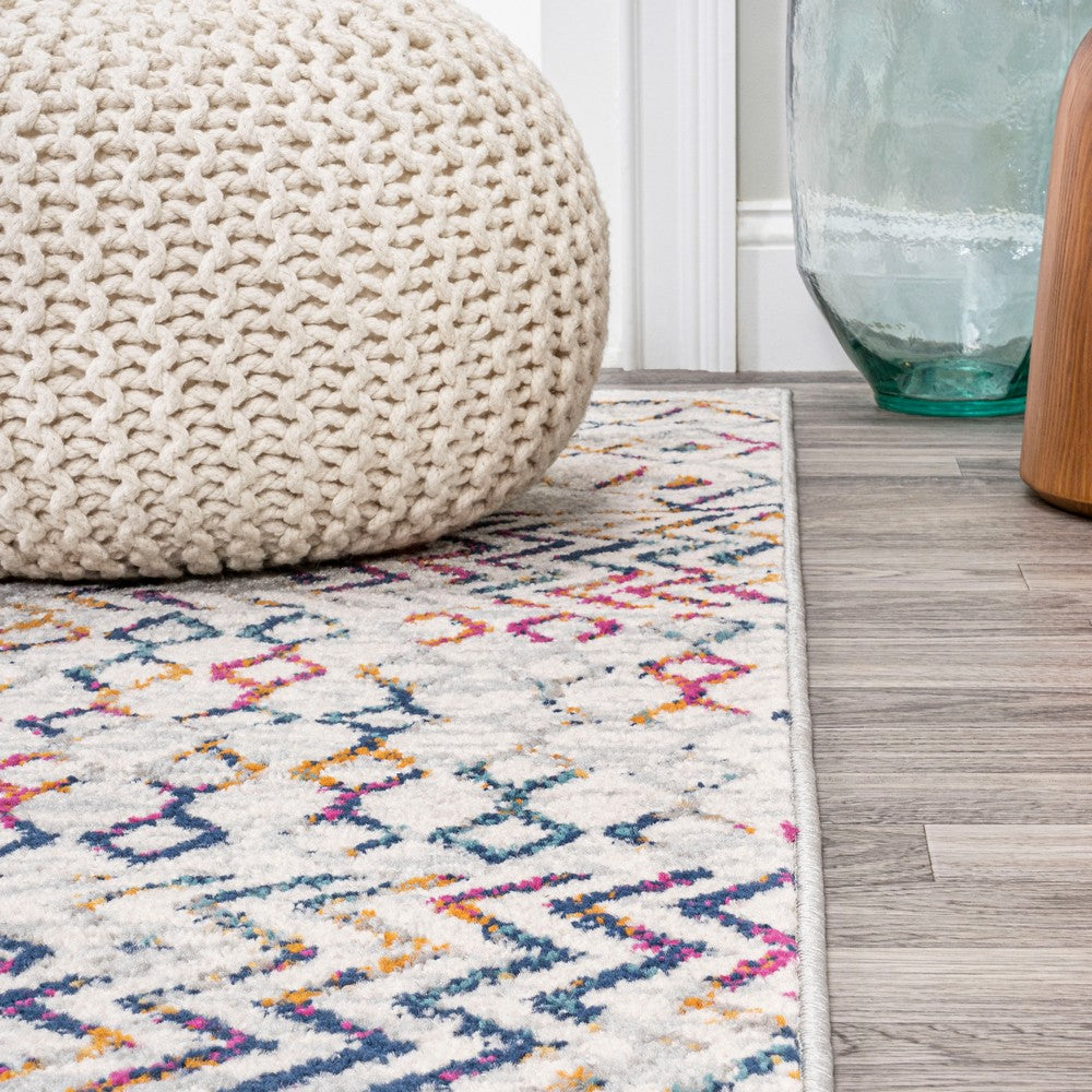 Valerie moroccan Vintage Geometric Rug Area Rug