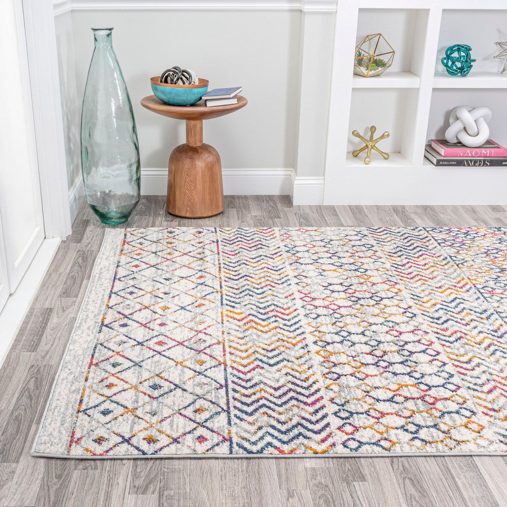 Valerie moroccan Vintage Geometric Rug Area Rug