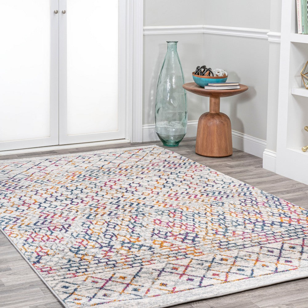 Valerie moroccan Vintage Geometric Rug Area Rug
