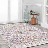 Valerie moroccan Vintage Geometric Rug Area Rug