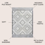 Souk Moroccan Beni Souk Area Rug