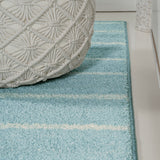 Palermo Williamsburg Minimalist Stripe Area Rug