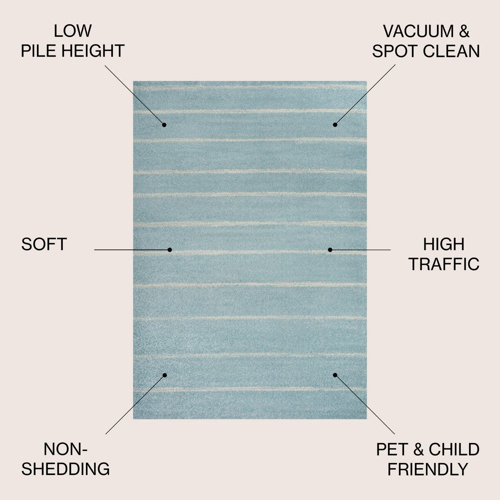 Palermo Williamsburg Minimalist Stripe Area Rug