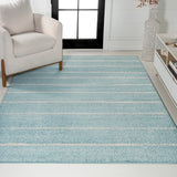 Palermo Williamsburg Minimalist Stripe Area Rug