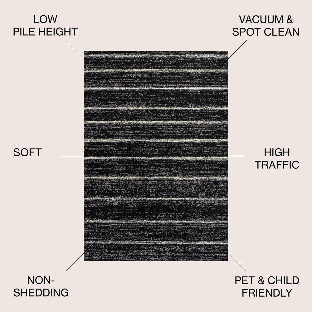 Palermo Williamsburg Minimalist Stripe Area Rug
