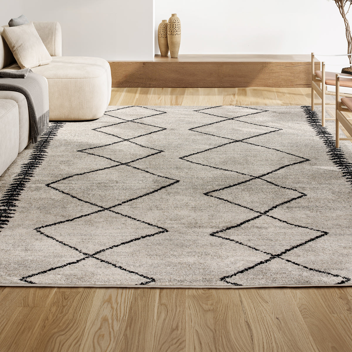 Stockholm Zaina Moroccan Beni Souk Area Rug