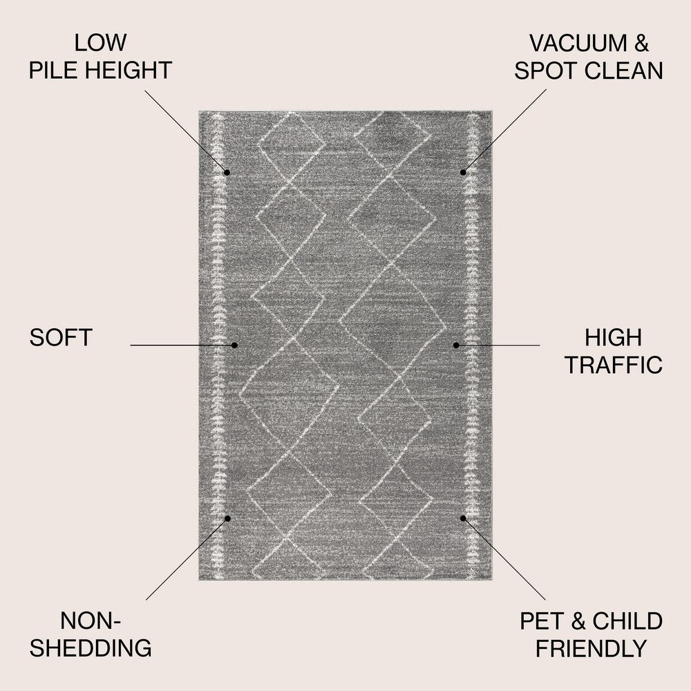 Stockholm Zaina Moroccan Beni Souk Area Rug