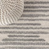 Western Aya Berber Stripe Geometric Area Rug