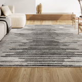 Western Aya Berber Stripe Geometric Area Rug