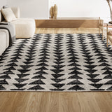 Tonga Aisha Moroccan Triangle Geometric Area Rug