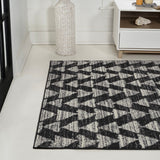 Tonga Aisha Moroccan Triangle Geometric Area Rug