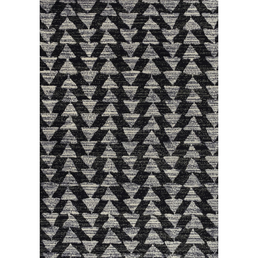 Tonga Aisha Moroccan Triangle Geometric Area Rug