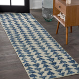 Tonga Aisha Moroccan Triangle Geometric Area Rug