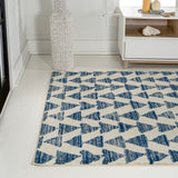 Tonga Aisha Moroccan Triangle Geometric Area Rug
