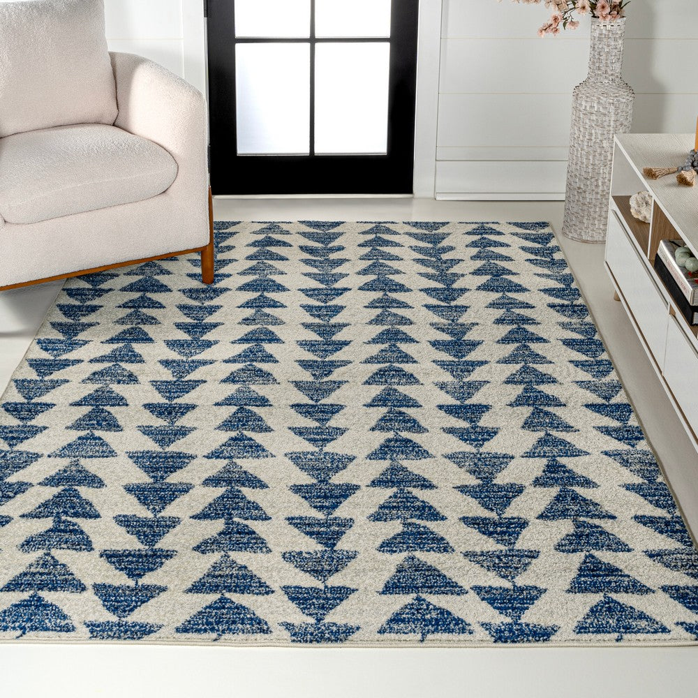 Tonga Aisha Moroccan Triangle Geometric Area Rug
