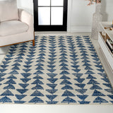 Tonga Aisha Moroccan Triangle Geometric Area Rug