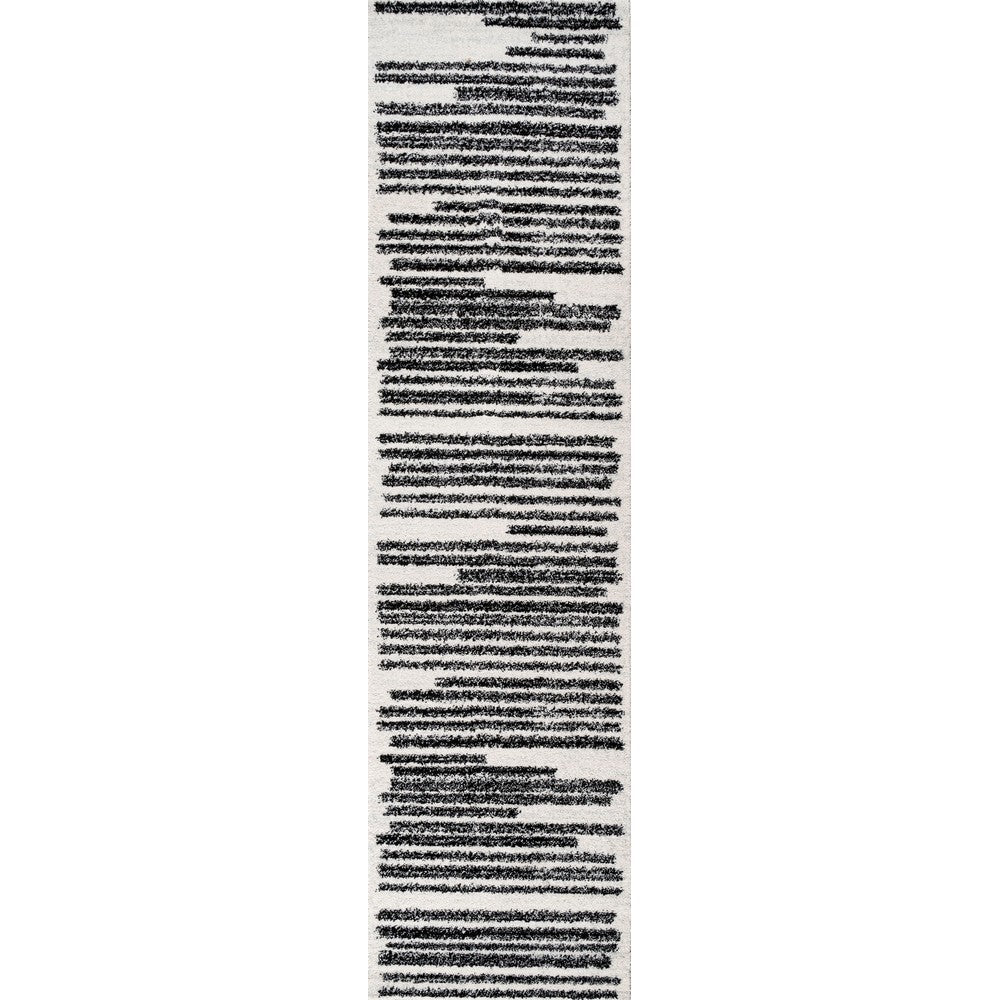 Brunei Khalil Modern Berber Stripe Area Rug