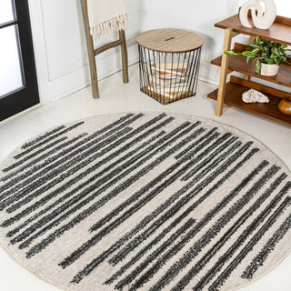 Brunei Khalil Modern Berber Stripe Area Rug