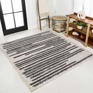 Brunei Khalil Modern Berber Stripe Area Rug