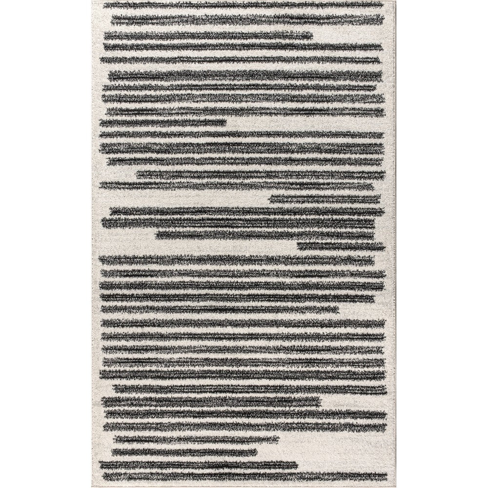 Brunei Khalil Modern Berber Stripe Area Rug