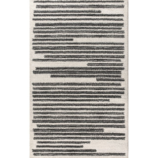 Brunei Khalil Modern Berber Stripe Area Rug