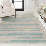 Brunei Khalil Modern Berber Stripe Area Rug